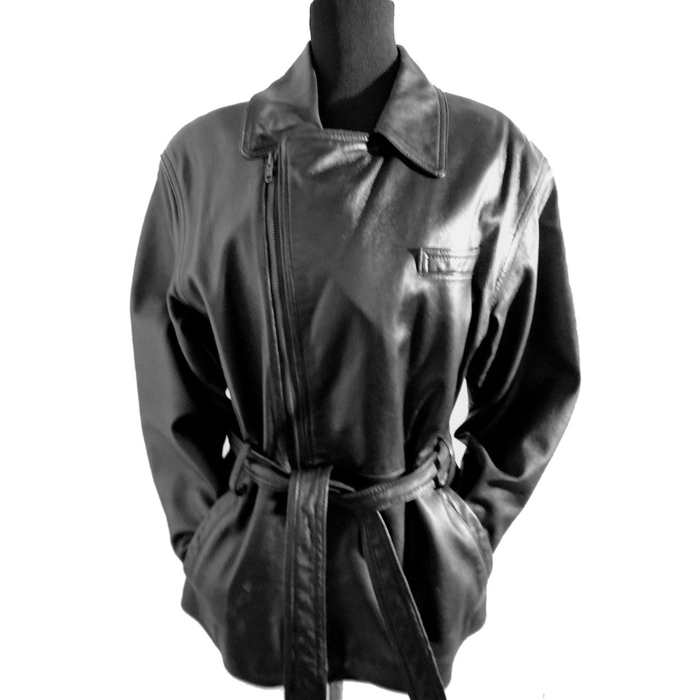 100% Genuine Leather Jacket - Siena Studio Size S